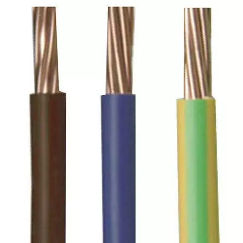 1.5mm 2.5mm 4mm 6mm 10mm 16mm Earth Cable green yellow blue brown singles (6491x