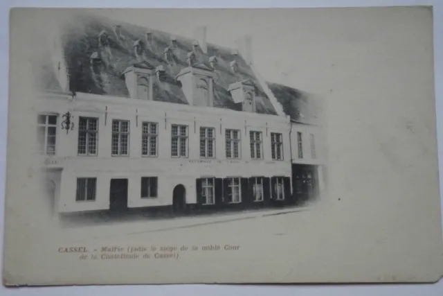 05A248 Carte Postale Cpa 59 - Cassel - Mairie - Estaminet Flamand