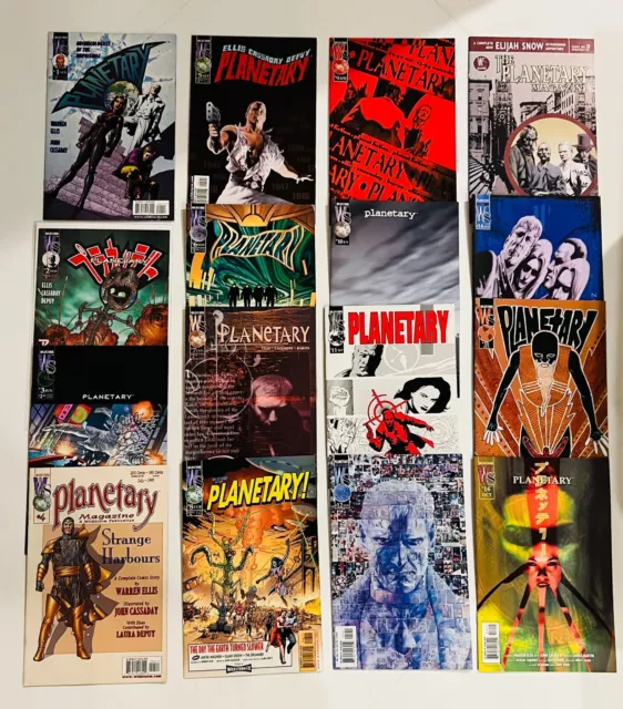 Lot Of 30 Planetary #1-27 Complete Set + 1 Shots Authority Batman Wildstorm 1999
