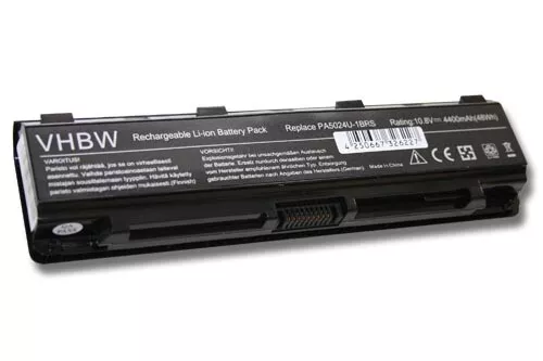 BATTERIE 4400mAh noir POUR Toshiba Satellite C70-A