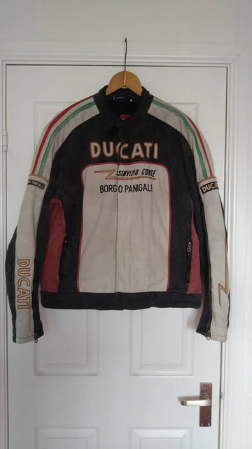 GENUINE DUCATI RETRO Borge Panigale Paddock Jacket Size 54 Well Used 50.00 PicClick UK