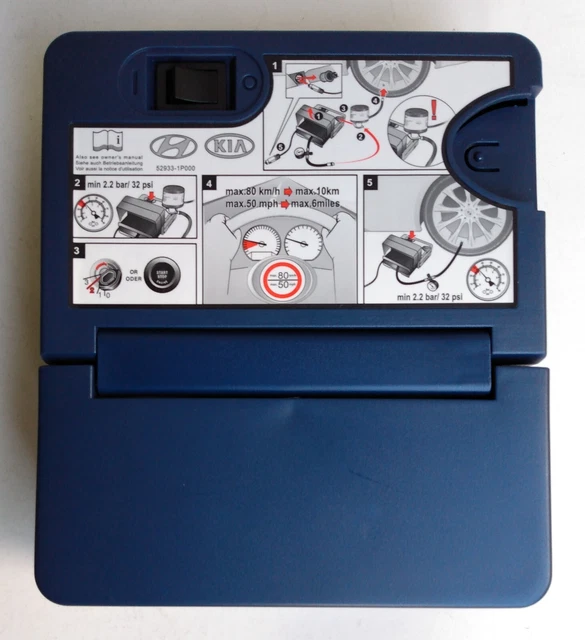 NOS 2012 HYUNDAI Kia Emergency Tire Repair Kit Mobility Compressor w