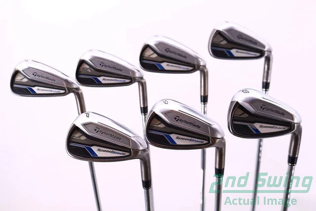 TaylorMade Speedblade Iron Set 4-PW Steel Regular Right 38.25in
