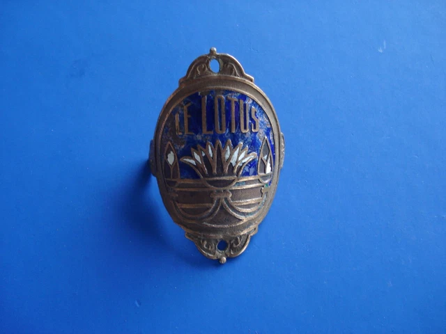 Plaque de Vélo / Cycle The Sport / Old Bike Badge Vintage
