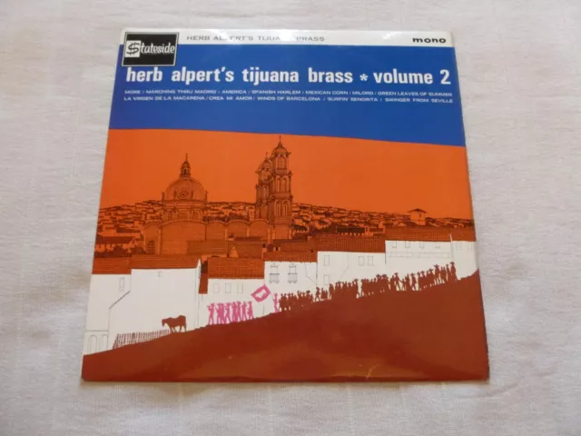 Herb ALPERT - Volume 2 - Lp - Original UK Pressing - EX 2