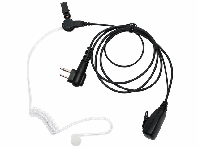 Acoustic Earpiece w/ PTT Mic for Motorola CLS1410, BPR40, XTN Series, GP68, DTR