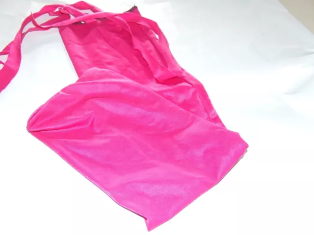 Ecotak Lycra Rugless tie in Tail Bag - Pink Ecotak