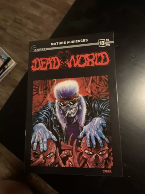 Deadworld #12. Caliber Comics 1988. James O’Barr Cover F-VF Condition. 1st Print