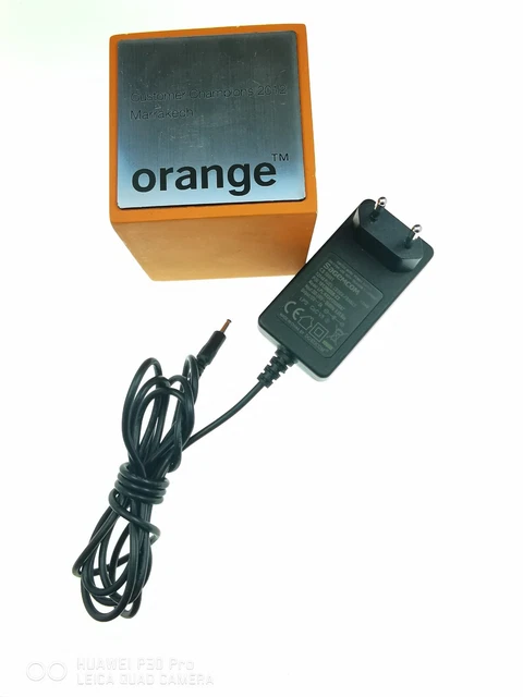 Alimentation Chargeur de Decodeur TV Box ORANGE mini UHD 4K / sagemcom 12v 2,0A