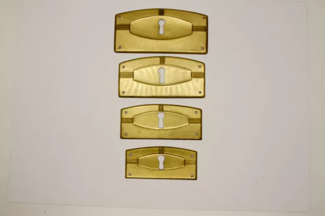20iger Anni Artdeco Möbelschild Querschild Schlüsselschild Ottone 4 Gr