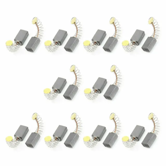 20 Pcs Electric Motor Power Tool Part Carbon Brushes 15/32" x 4/13" x 3/16"