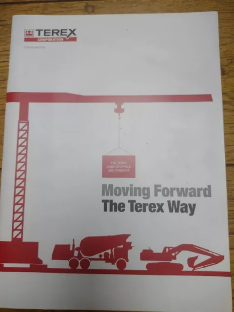 Terex Booklet Brochure 2009