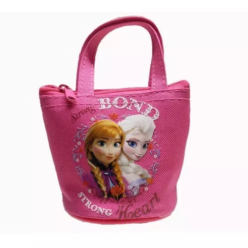 Sac à main 3 pouces rose vif Disney Frozen Anna & Elsa - tout neuf avec étiquettes !!!