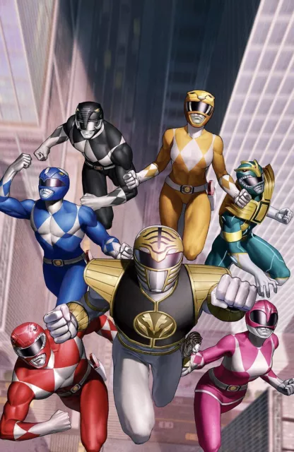 🚨💥 MIGHTY MORPHIN #1 JUNGGEUN YOON Exclusive Virgin Variant Ltd 500 NM