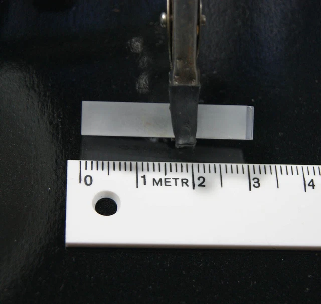 HUGE Coherent LBO Crystal THG 5.94x5.89 mm face  x 30.3mm long some damage