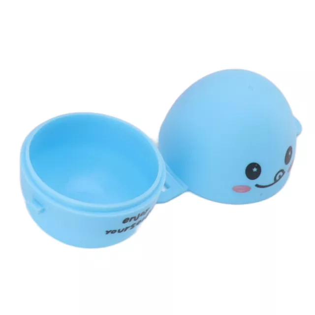 HO 5Pcs Lovely Cartoon Egg Box Outdoor Portable Plastic Egg Storage Box