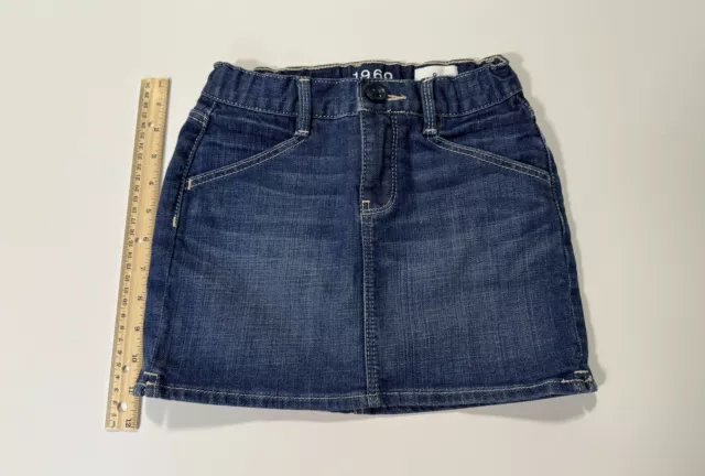 Gap Kids Girl's Skirt Denim 1969 Jean Blue Size 8 Regular. Perfect For Spring!!