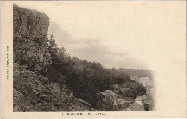 CPA Bagnoles de L'Orne Roc au Chien FRANCE (1053991)