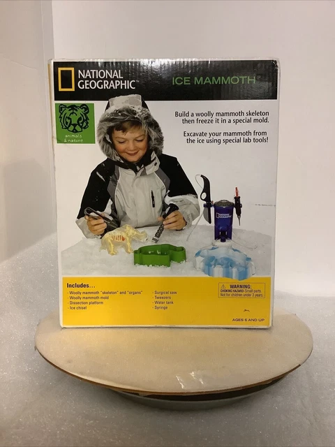 National Geographic Ice Mammoth Building Kit NEW LJB