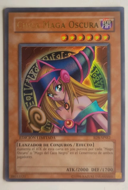CARTA YU GI Oh! Chica Maga Oscura. 1ª Edición. RDS-SPSE2 EUR 35,95 