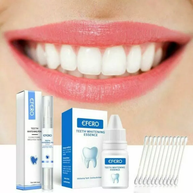 Teeth Whitening Essence Serum Gel Oral Hygiene Dental Care Remove Plaque Clean