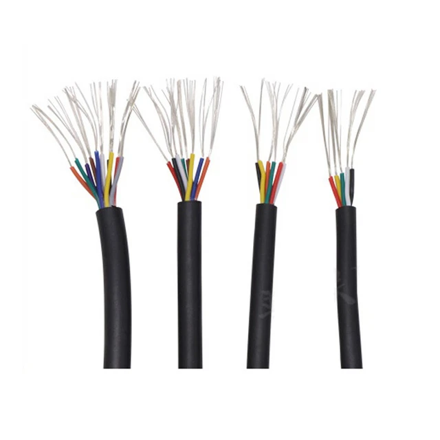 28AWG Stranded Cable Wire Flexible PVC 2-10 Cores Conductors Signal Wires UL2464