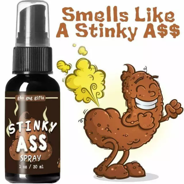 Liquid Fart Spray Bottle Mister - Stink Bomb Ass Smelly Crap ~ Gag Prank  Joke