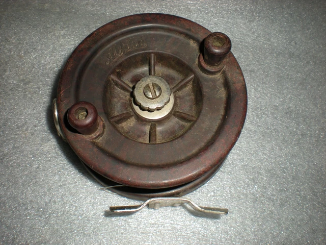 Moulinet De Pêche Ancien Alpha – Bakélite, Vintage, Australie, ASIS