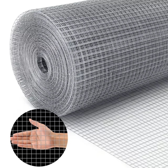 Hardware Cloth 1/2 Inch Chicken Wire Fence Galvanized Welded Cage Wire Mesh