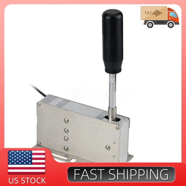 US Sequential Shifter PC Gearshifter Handbrake For Logitech G25 G27 G29 G920 USB
