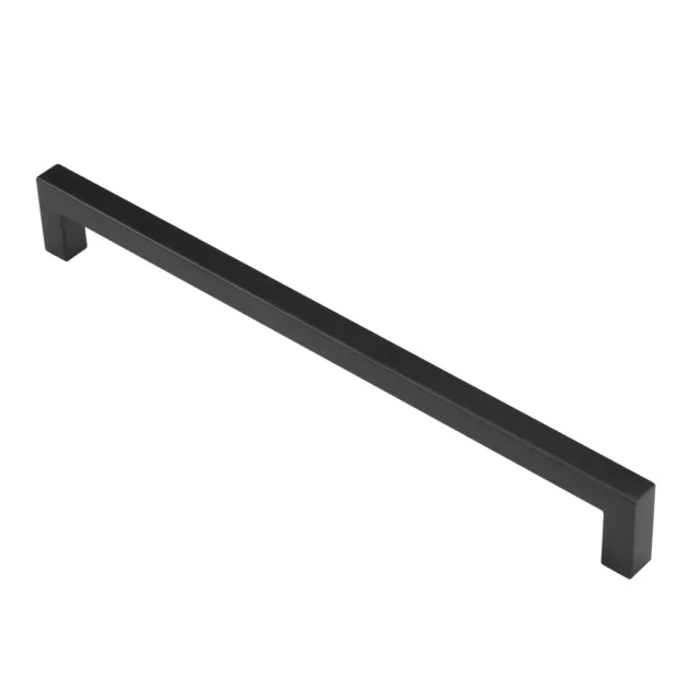 Stainless Steel Square Pull Handle Cabinet Door Kitchen Drawer Hardware