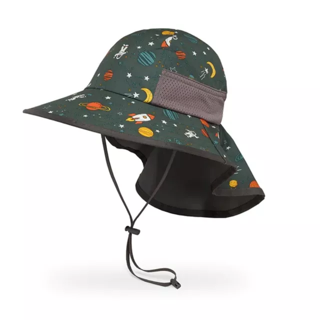 Sunday Afternoons Kids Play Hat Large fits 5-12yrs UPF 50+Rating Space Explorer