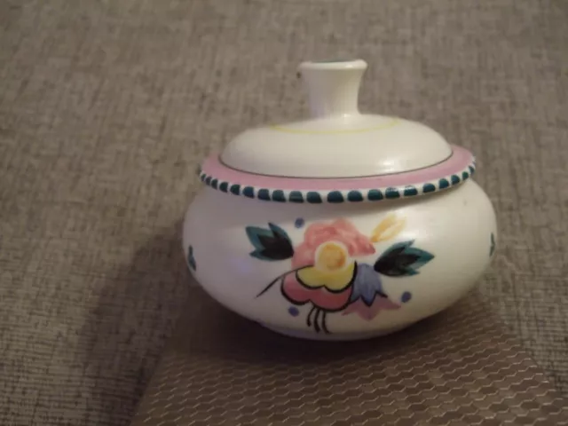 Poole Pottery Lidded Trinket Dish