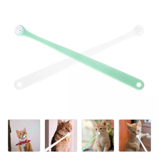6 Pcs Household Cat Toothbrush Dog Small 360- Degree Pet Dental Teeth Cleaning