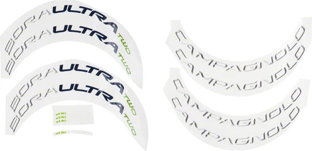 NEW Campagnolo Bora Ultra Two Label Kit Movistar