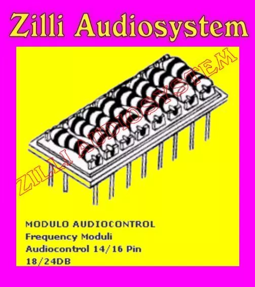 AudioControl Modulo Per Crossover Elettronico 80 Hz 14 Pin 18 Db NUOVO