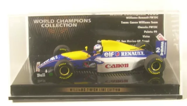 Williams Renault FW15C Versione Sporca No.2 Campione del Mondo di Formula 1 1993 (Alain.