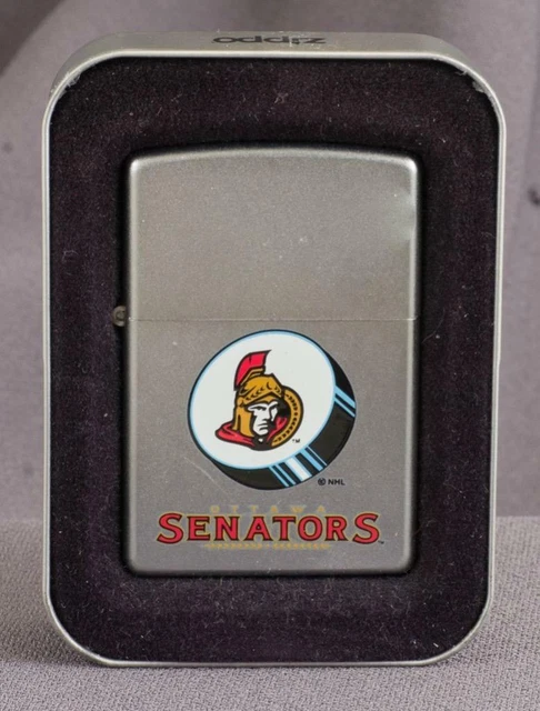 Scarce Zippo: Ottwa Senators  -Date Code H-07 2010~  Mint In Box  Ref: 3415P