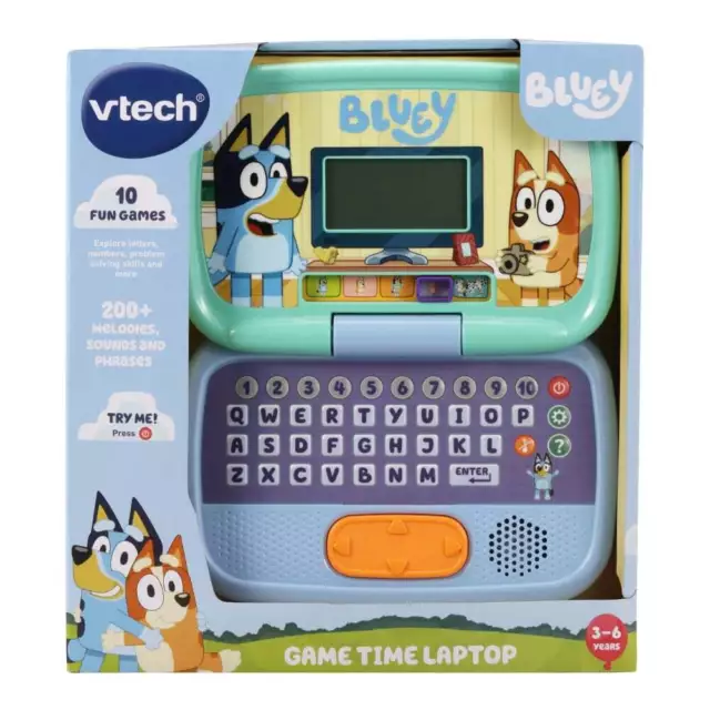 VTech Bluey Game Time Laptop