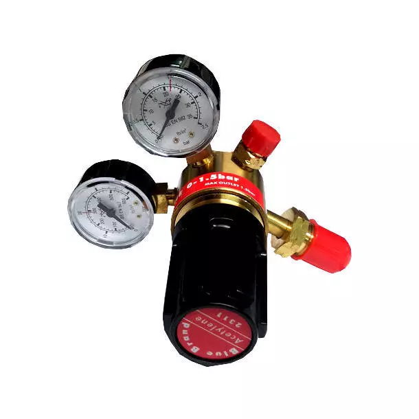 Acetylene Regulator 2 gauge, Single Stage