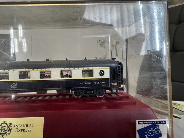 NOSTALGIE ISTANBUL ORIENT Express Model Train Pullman & Display