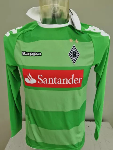 Kappa BORUSSIA MONCHENGLADBACH 2013/14  L/S Away Football Shirt  Small BNWT