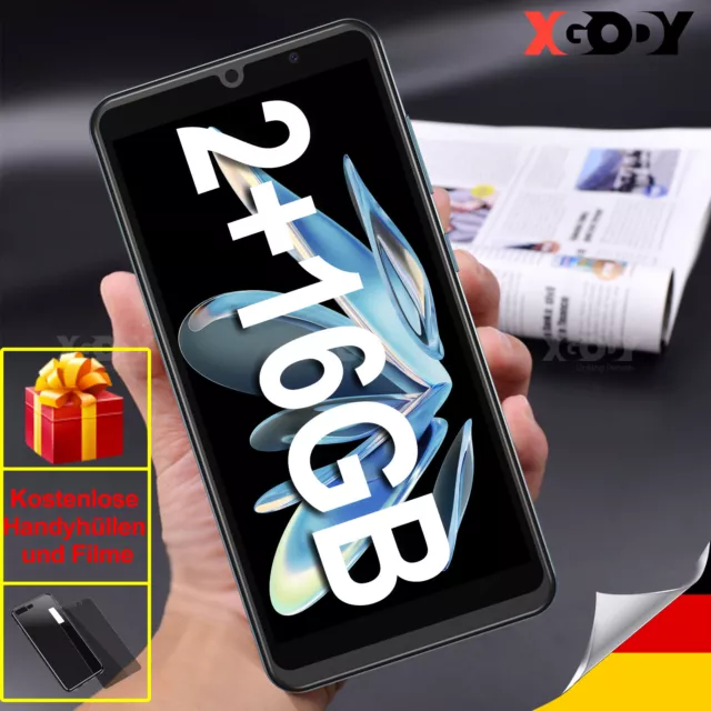 2024 NEU Dual SIM Smartphone Android GPS Handy Ohne Vertrag 5MP Quad Core Handy