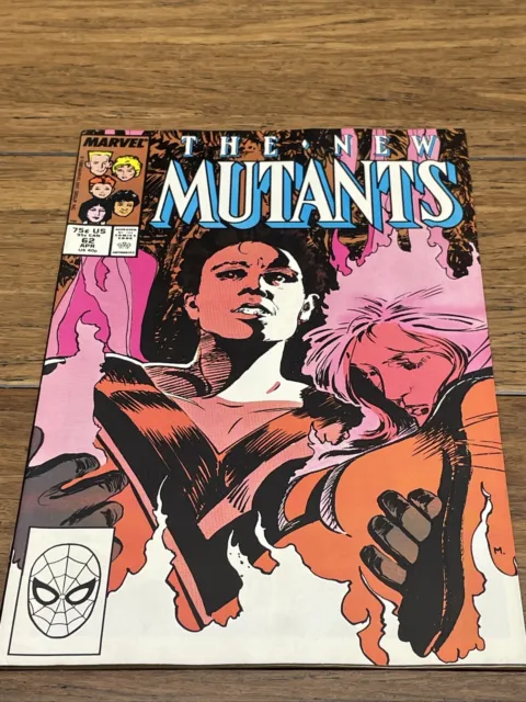 The New Mutants Vol. 1 No. 62 April 1988 Jetstream Marvel Comics Comic Book