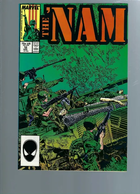 The Nam   12       - -  War Series  - Marvel Comics