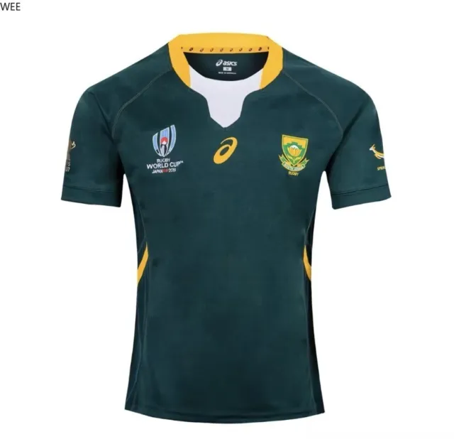 Retro South Africa Jersey 2019 Home Rugby Shirt HOT