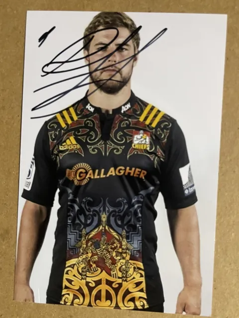 Bryce Heem - Chiefs Rugby Signed 6x4 Photo