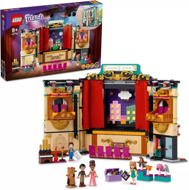 LEGO Friends Escuela de Teatro de Andrea 41714 Bloque de juguete, regalo,...