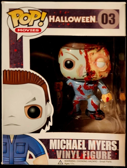 Funko POP! Movies: Halloween MICHAEL MYERS Figure #03 (CUSTOM BURNED FACE)