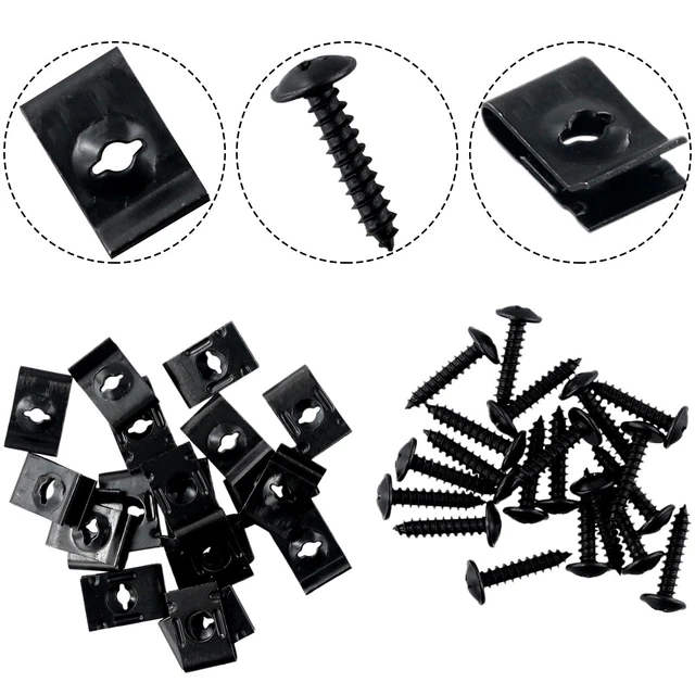 Amentalove 260 PCS Bouton Pression Metal,15mm Boutons Pression